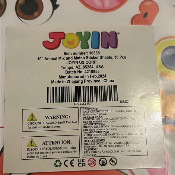 Kids Sticker Set - - Picture 2 of 3